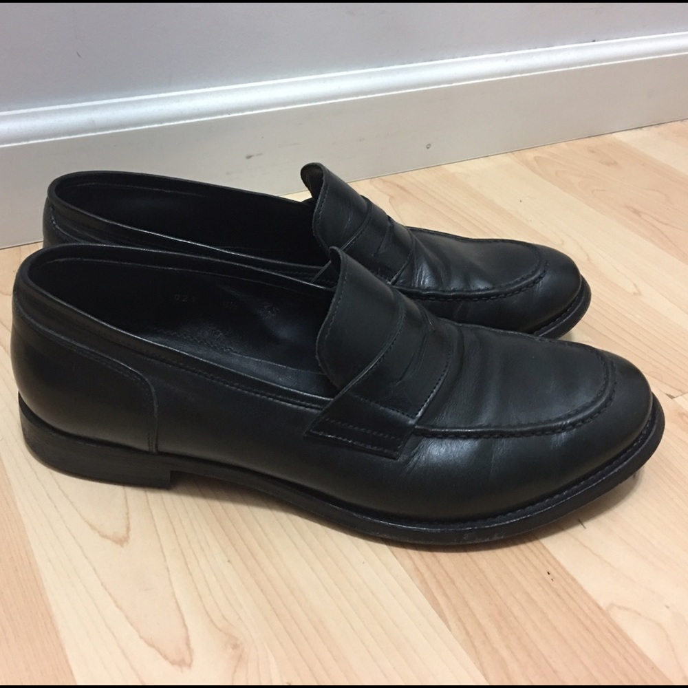 Blokes Black Penny Loafers
